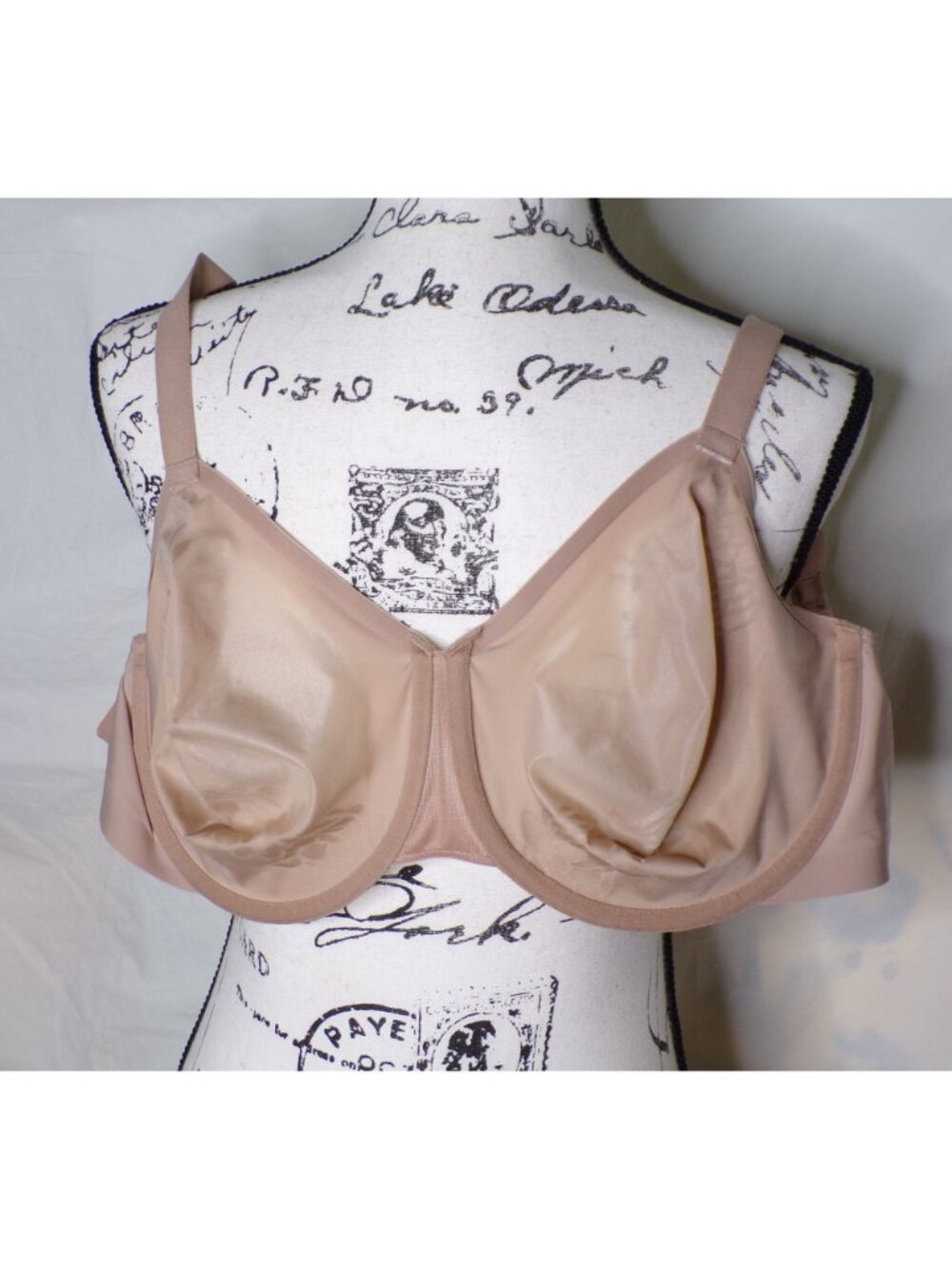 🆕WACOAL Confidence Boost Lift Unpadded Underwire Bra 34DD Beige Nude #855380 - Picture 7 of 7